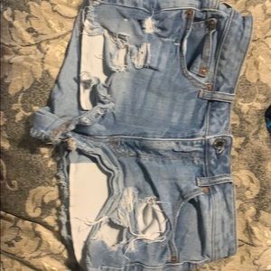 American eagle jean shorts